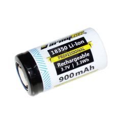 Armytek 18350 Li-lon 900 mAh battery / Unprotected / Rechargeable