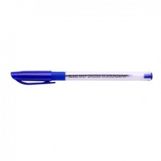 Ручка масляная Buromax SlideGrip, синяя с рез. грипом 