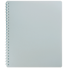 Книжка записная на пружине CLASSIC, В5, 80 листов, клетка, серый