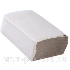 Бумажные полотенца z 160 л серые
