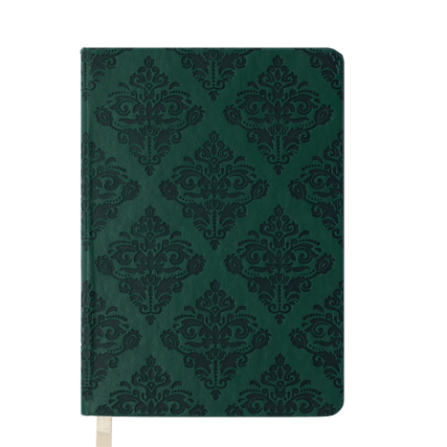 Ежедневник недатированный CASTELLO VINTAGE, A6, 288 стр., т.-зеленый
