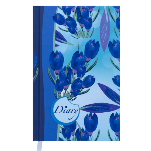 Ежедневник недатированный CELINE, A6, 288 стр., голубой