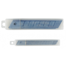 Лезвия для ножей BUROMAX 9 мм (10 лезвий в упаковке)