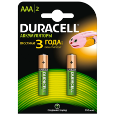 Аккумулятор AAA "Duracell" 750 mAh (по 2шт.)