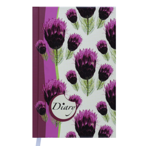 Ежедневник недатированный CELINE, A6, 288 стр., вишневый