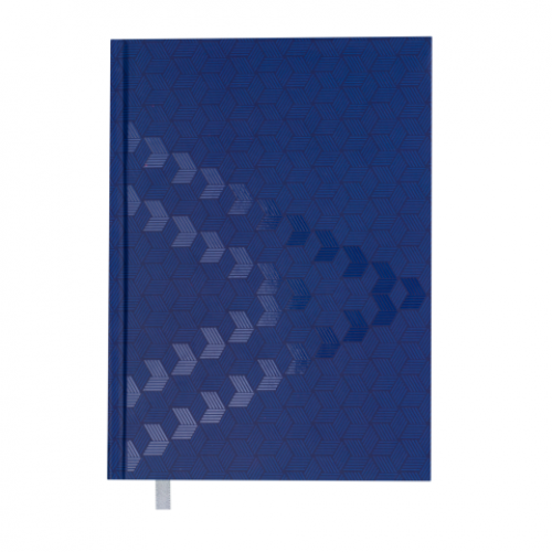 Ежедневник датированный 2019 MONOCHROME, A5, синий