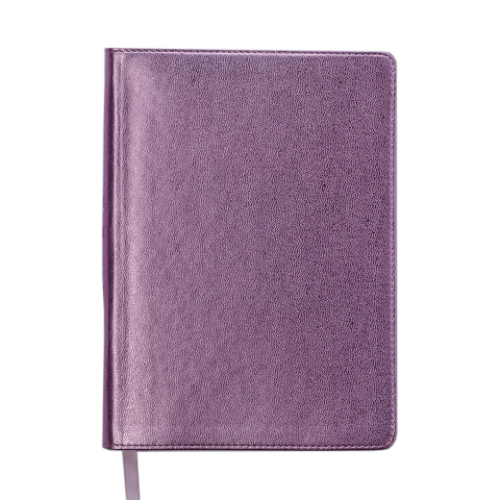 Ежедневник датированный 2019 METALLIC, A5, розовый
