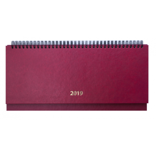 Планинг датированный 2019 STRONG, бордовый