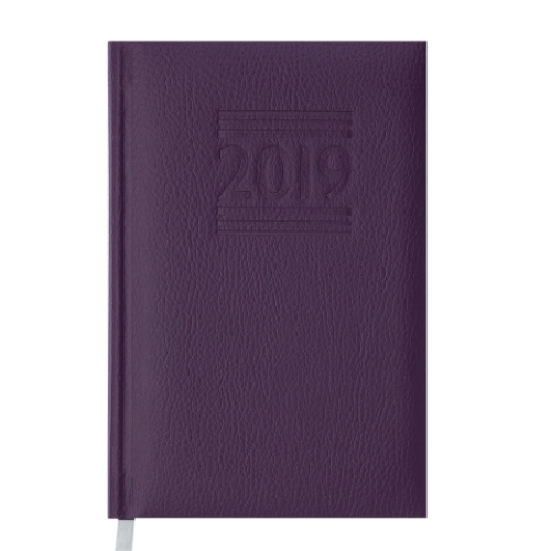 Ежедневник датированный 2019 BELCANTO, A6, 336 стр., фиолетовый