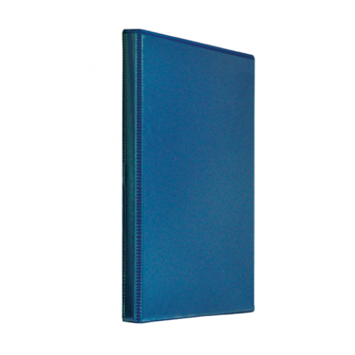 Папка "Панорама" А4, ширина торца 40 мм, т.-синий
