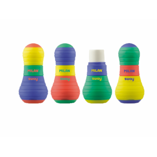 Ластик + точилка SWAY MIX, банка