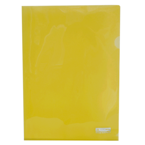 Папка-уголок А4 JOBMAX, желтый