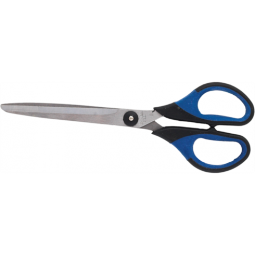 Ножницы с резиновыми вставками, 180мм