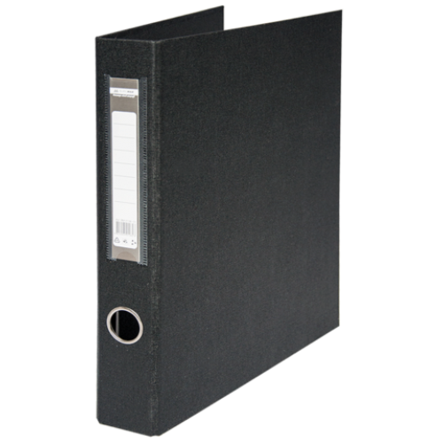 Папка на 4-х кольцах А4 BUROMAX, ширина торца 40 мм, черный