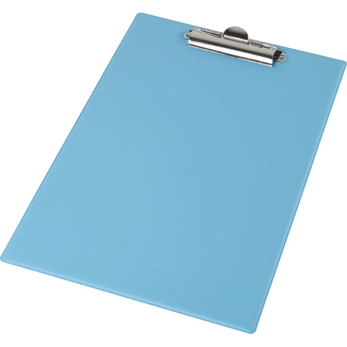 Клипборд Panta Plast, А4, PVC, голубой