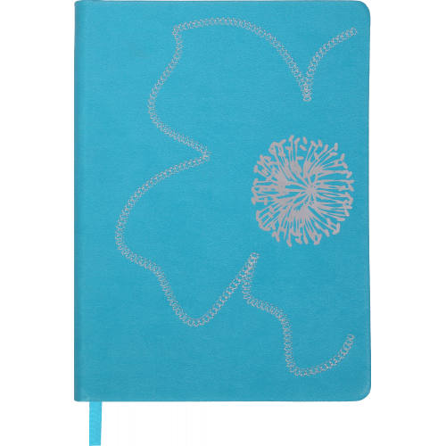 Ежедневник недатированный FIORE, A5, 288 стр. бирюзовый
