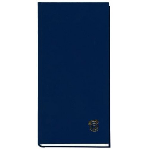 Книга алфавитная 135х285мм, 176 листов., 135х285мм, баладек синий