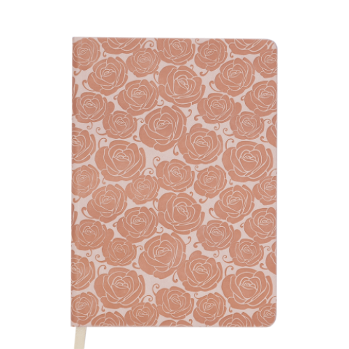 Ежедневник недатированный FLEUR, A6, 288 стр., бежевый