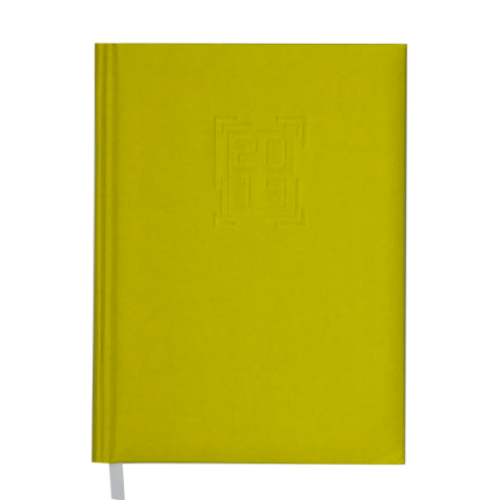 Ежедневник датированный 2019 MEMPHIS, A5, 336 стр., оливковый