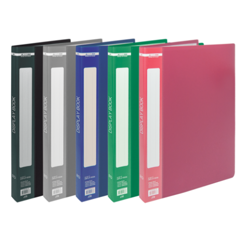 Папка c 20 файлами А5 BUROMAX, ассорти