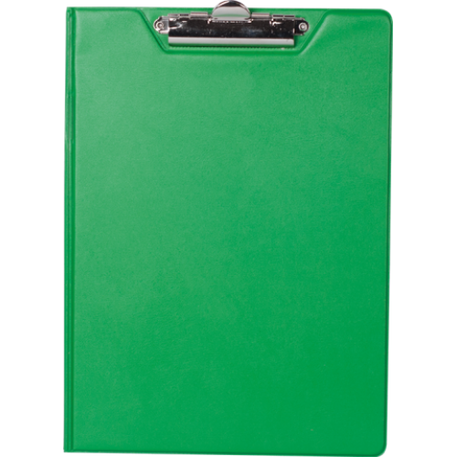 Клипборд-папка BUROMAX, А4, PVC, зеленый