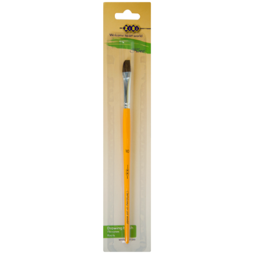 Кисть пони плоская 10, блистер