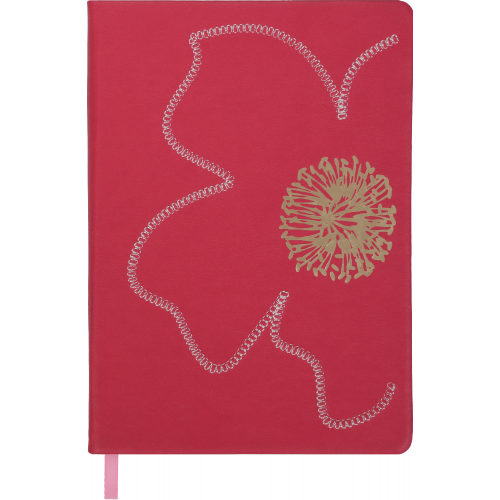 Ежедневник недатированный FIORE, A5, 288 стр. розовый