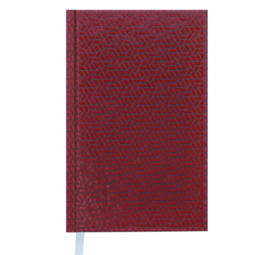 Ежедневник недатированный TONE, A6, 288 стр., бордовый