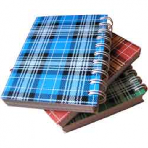 Записная книга на пружине, А6, 192 листа, клетка