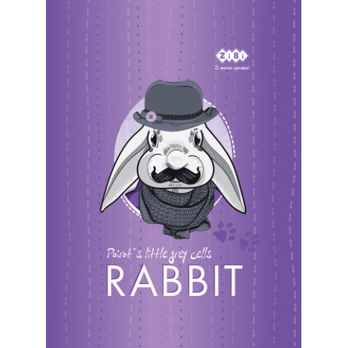 Блокнот GUESS WHO I AM?, А-6, 64л., кл., тв. обл., мат. лам+лак., фиолетовый