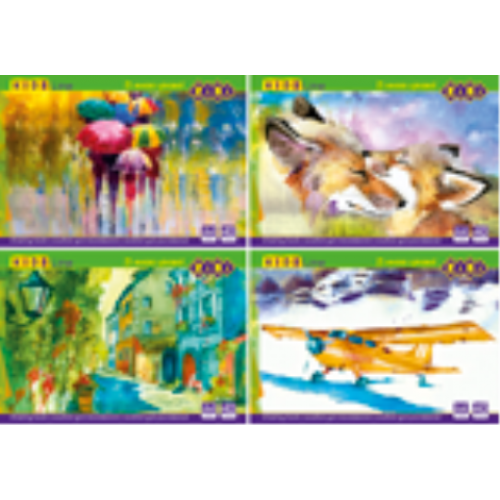 Альбом для рисования на скобе, 40 листов, 120 г/м2, KIDS Line