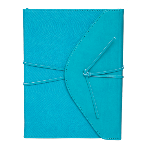 Ежедневник недатированный BELLA, A5, бирюзовый