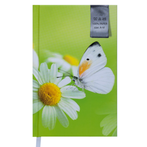 Ежедневник недатированный GRACE, A6, 288 стр., желтый