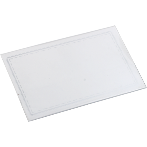 Идентификатор горизонтальный (клип, булавка), 90х55мм