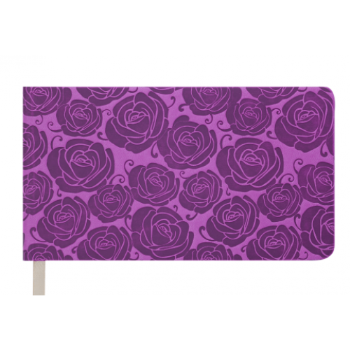 Еженедельник карманный датированный 2019 FLEUR, 136 стр., розовый