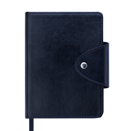 Ежедневник датированный 2019 BUSINESS, A6, черный