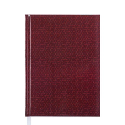 Ежедневник датированный 2019 VELVET, A5, бордовый