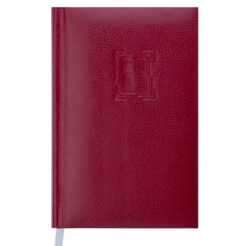 Ежедневник датированный 2019 REDMOND, A6, 336 стр., бордовый