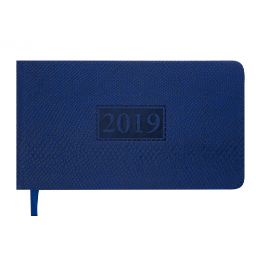 Еженедельник карманный датированный 2019 AMAZONIA, 136 стр., синий