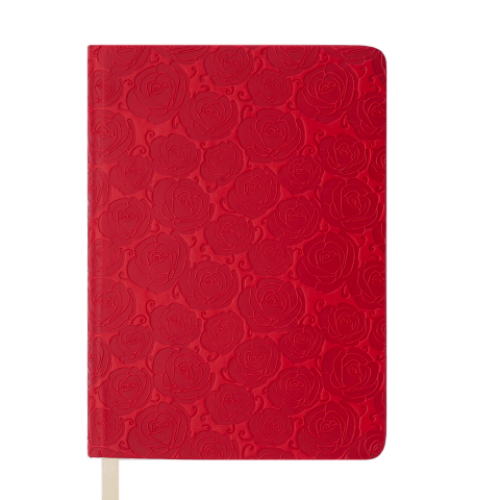 Ежедневник недатированный FLEUR, A5, 288 стр., красный