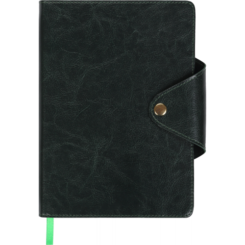 Ежедневник недатированный BUSINESS, A5, зеленый