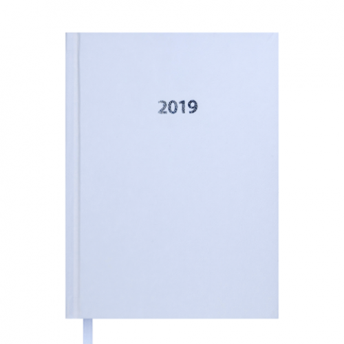 Ежедневник датированный 2019 STRONG, A5, белый