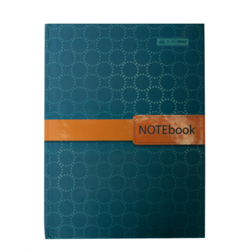 Блокнот INSOLITO, А-5, 96л., клетка, тв. картонная обложка, бирюзовый