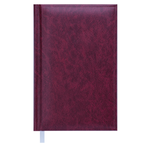 Ежедневник недатированный BASE(Miradur), A6, 288 стр., бордовый