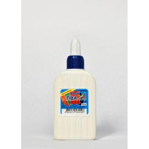 Клей ПВА 100мл, колпачок-дозатор