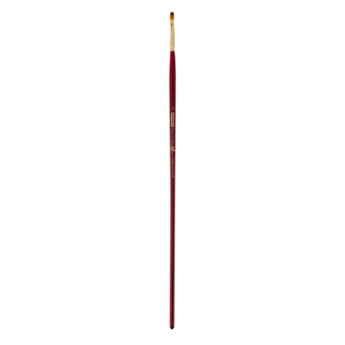 Кисть синтетика, Cherry 6971, овальная, №2, длинная ручка, ART Line