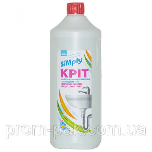 Лучшее средство для чистки труб Simply 1л
