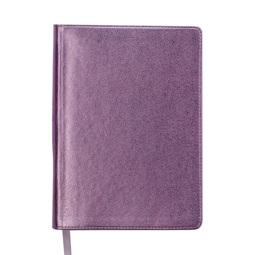 Ежедневник недатированный METALLIC, A5, розовый