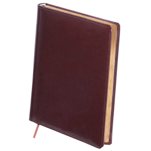 Ежедневник недатированный BOSS, A4, коньячный