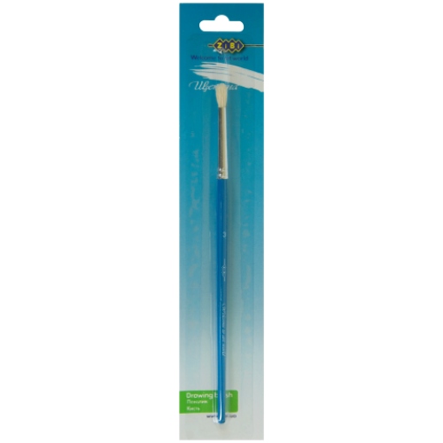 Кисть щетина круглая 3, блистер